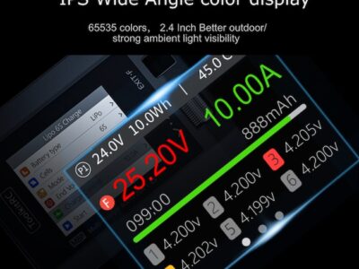 ToolkitRC M8P Charger lipo FPV drones screen IPS