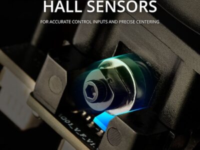 AG01-V CNC Metal Gimbal Set hall sensor
