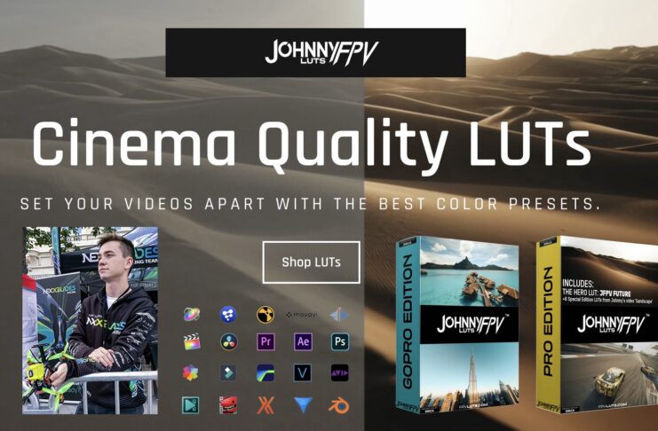 LUTs de Johnny FPV drone cinematic