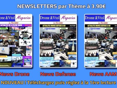 newsletter du Drone VTOL Magazine