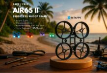 Air65 II Brushless Whoop Frame 65 mm signée BetaFPV BetaFPV - Frame - Air65mm Tinywhoop