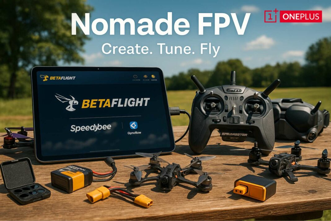Oneplus Pad Go Tablet Android FPV Buid Betaflght